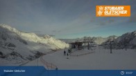 Archived image Webcam Stubai Glacier: Top Station Murmele 14:00