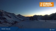 Archiv Foto Webcam Stubaier Gletscher: Murmele Bergstation 06:00