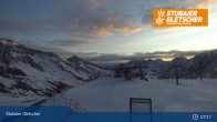 Archiv Foto Webcam Stubaier Gletscher: Murmele Bergstation 06:00