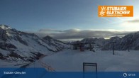 Archiv Foto Webcam Stubaier Gletscher: Murmele Bergstation 07:00