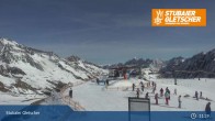 Archiv Foto Webcam Stubaier Gletscher: Murmele Bergstation 10:00