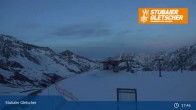 Archiv Foto Webcam Stubaier Gletscher: Murmele Bergstation 02:00