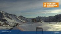 Archiv Foto Webcam Stubaier Gletscher: Murmele Bergstation 07:00