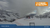 Archiv Foto Webcam Stubaier Gletscher: Murmele Bergstation 08:00