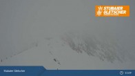 Archiv Foto Webcam Stubaier Gletscher: Bergstation Fernau 10:00
