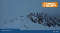 Archiv Foto Webcam Stubaier Gletscher: Bergstation Fernau 00:00