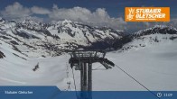 Archiv Foto Webcam Stubaier Gletscher: Bergstation Fernau 10:00