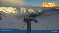 Archived image Webcam Stubai Glacier - Top Station Fernau 07:00