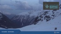 Archived image Webcam Schnalstal Glacier: Lazaun Top Station 00:00