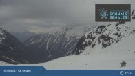 Archived image Webcam Schnalstal Glacier: Lazaun Top Station 08:00