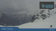 Archived image Webcam Schnalstal Glacier: Lazaun Top Station 12:00