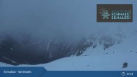 Archived image Webcam Schnalstal Glacier: Lazaun Top Station 04:00
