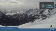 Archived image Webcam Schnalstal Glacier: Lazaun Top Station 08:00