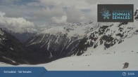 Archived image Webcam Schnalstal Glacier: Lazaun Top Station 12:00
