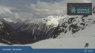 Archived image Webcam Schnalstal Glacier: Lazaun Top Station 14:00
