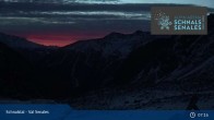 Archived image Webcam Schnalstal Glacier: Lazaun Top Station 06:00