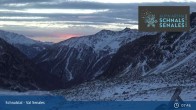 Archived image Webcam Schnalstal Glacier: Lazaun Top Station 07:00