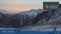 Archived image Webcam Schnalstal Glacier: Lazaun Top Station 02:00