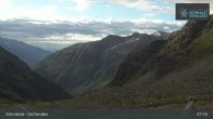Archived image Webcam Schnalstal Glacier: Lazaun Top Station 06:00