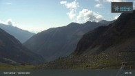 Archived image Webcam Schnalstal Glacier: Lazaun Top Station 08:00