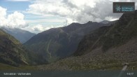Archived image Webcam Schnalstal Glacier: Lazaun Top Station 12:00