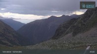 Archived image Webcam Schnalstal Glacier: Lazaun Top Station 20:00