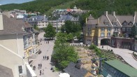 Archived image Webcam Tremblant: Base Station Cabriolet 11:00