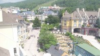 Archived image Webcam Tremblant: Base Station Cabriolet 11:00