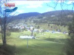 Archived image Webcam Menzenschwand: Ski Lift Rehbach 13:00