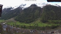 Archived image Webcam Lötschental: View from Wiler to Bietschhorn 06:00