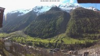 Archived image Webcam Lötschental: View from Wiler to Bietschhorn 07:00