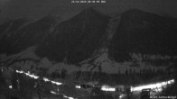 Archiv Foto Webcam Lötschental: Blick von Wiler aufs Bietschhorn 23:00