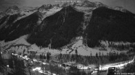 Archived image Webcam Lötschental: View from Wiler to Bietschhorn 23:00