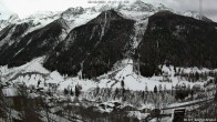 Archived image Webcam Lötschental: View from Wiler to Bietschhorn 11:00