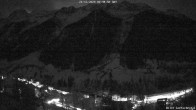 Archived image Webcam Lötschental: View from Wiler to Bietschhorn 23:00