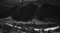 Archiv Foto Webcam Lötschental: Blick von Wiler aufs Bietschhorn 23:00