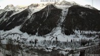 Archiv Foto Webcam Lötschental: Blick von Wiler aufs Bietschhorn 07:00