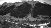 Archived image Webcam Lötschental: View from Wiler to Bietschhorn 06:00