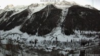 Archived image Webcam Lötschental: View from Wiler to Bietschhorn 07:00