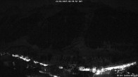 Archiv Foto Webcam Lötschental: Blick von Wiler aufs Bietschhorn 23:00