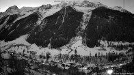 Archiv Foto Webcam Lötschental: Blick von Wiler aufs Bietschhorn 05:00