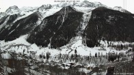 Archiv Foto Webcam Lötschental: Blick von Wiler aufs Bietschhorn 07:00