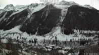 Archiv Foto Webcam Lötschental: Blick von Wiler aufs Bietschhorn 09:00