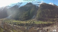 Archiv Foto Webcam Lötschental: Blick von Wiler aufs Bietschhorn 07:00