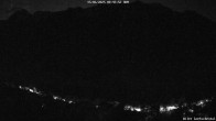 Archiv Foto Webcam Lötschental: Blick von Wiler aufs Bietschhorn 23:00