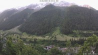 Archiv Foto Webcam Lötschental: Blick von Wiler aufs Bietschhorn 05:00