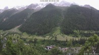 Archiv Foto Webcam Lötschental: Blick von Wiler aufs Bietschhorn 07:00
