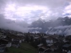 Archiv Foto Webcam Grächen: Ausblick vom Chalet Soldanella 09:00