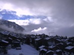 Archiv Foto Webcam Grächen: Ausblick vom Chalet Soldanella 09:00