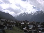 Archiv Foto Webcam Grächen: Ausblick vom Chalet Soldanella 11:00